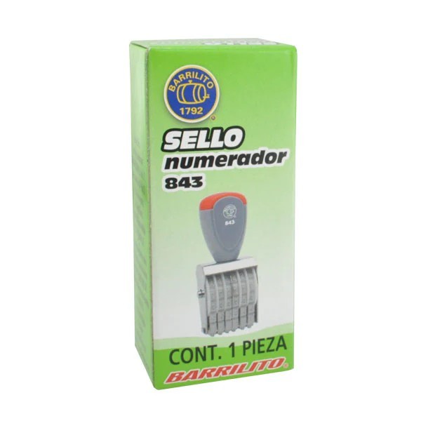 SELLO NUMERADOR ACME 843 C6 DIGITOS E.12 C.24